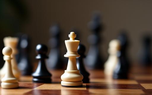 A chess board symbolizing strategic thinking.